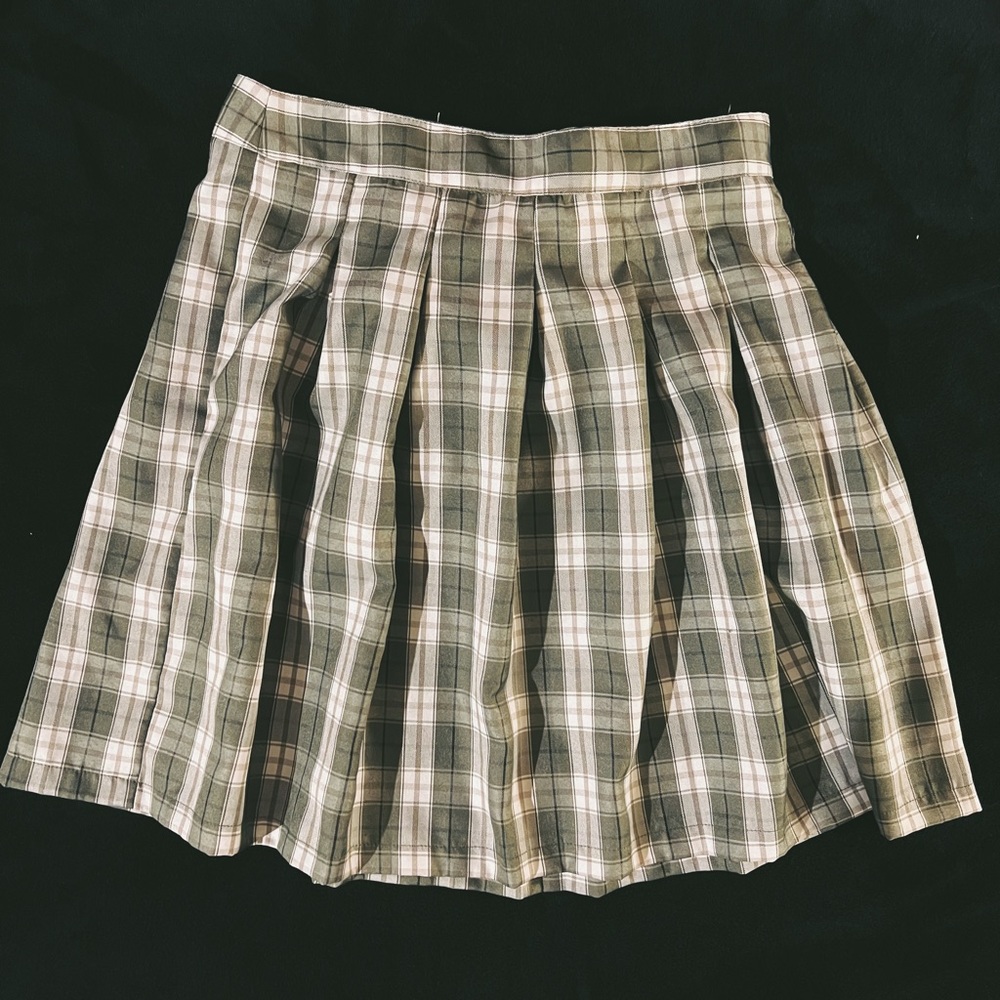 🐻PLAID SKIRT🤎